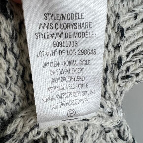 Theory Gray Long Sleeve Wool Cotton Blend Crewneck Pullover Sweater Size P(XS) - Picture 9 of 9